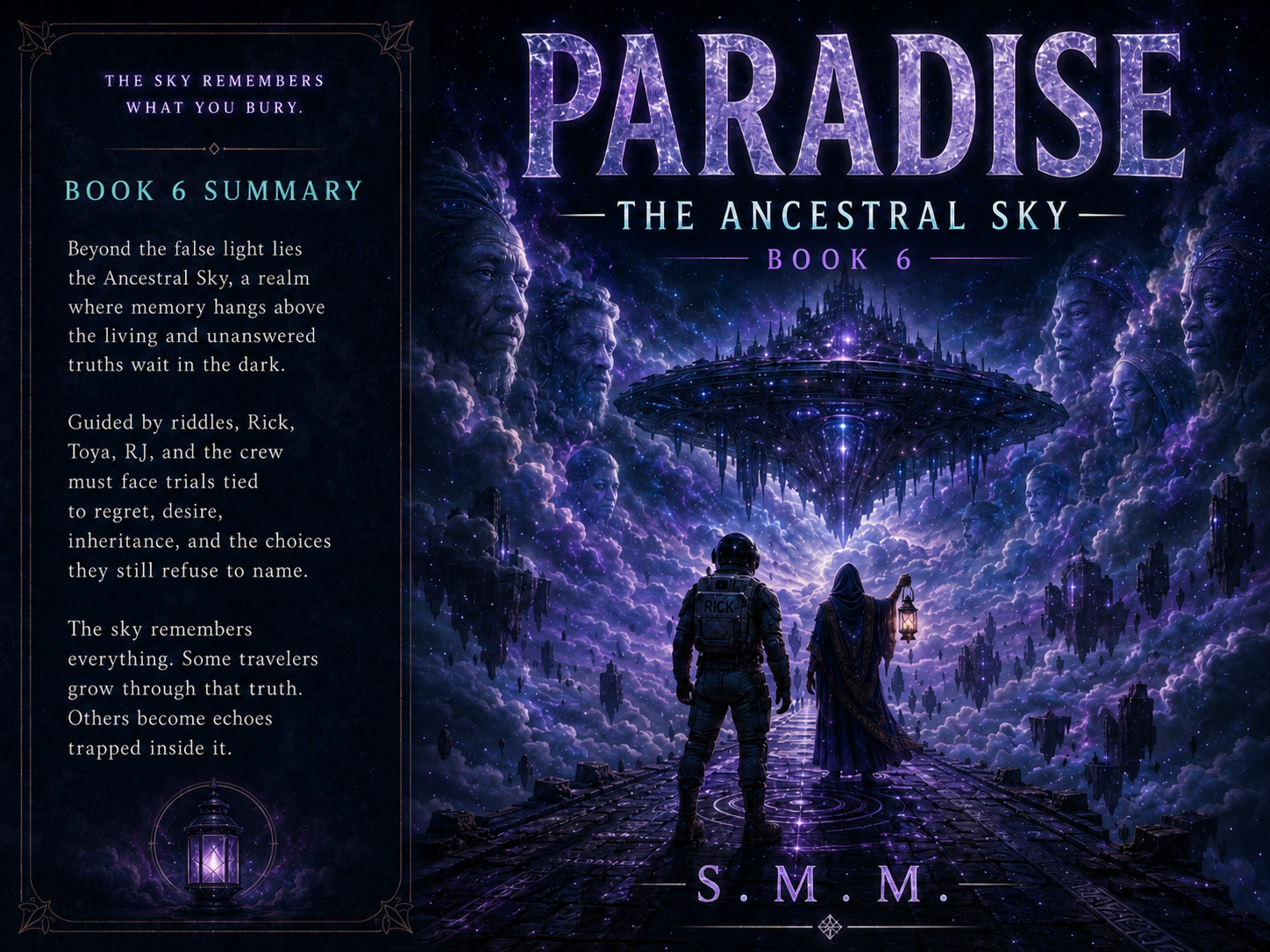 Paradise: The Ancestral Sky book cover by S.M.M.